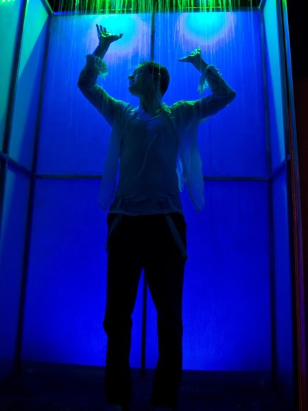 eurydice, by sarah ruhl -- orpheus in the raining elevator