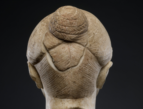 Portrait of an elderly Roman matron (40-20 BCE, Image via the Metropolitan Museum of Art, NYC, CC0 License).  