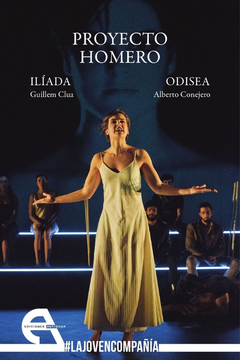 Ilíada by Guillem Clua. Cover of the edition.